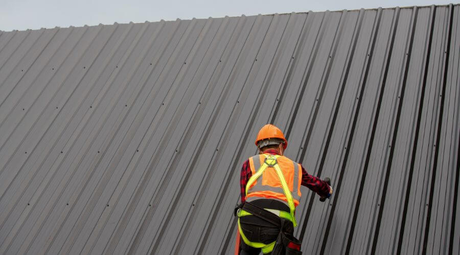 Professional metal roof installation services in Idamay, WV